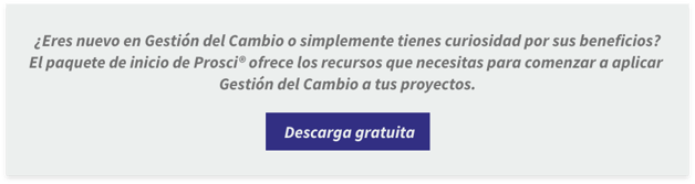 Prosci Gestión del Cambio